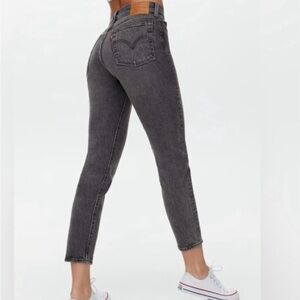 Levi's Women's Straight Leg Jeans - Dark Gray